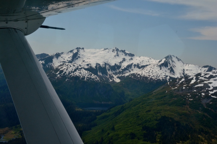 mountains scenes from the air